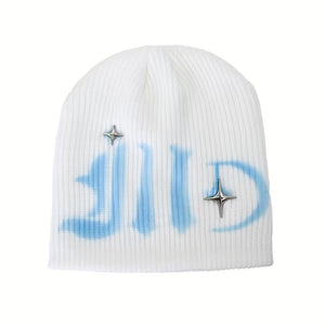 Cyber Star Graphic Beanie